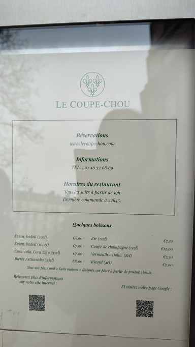 Restaurant Le Coupe-Chou