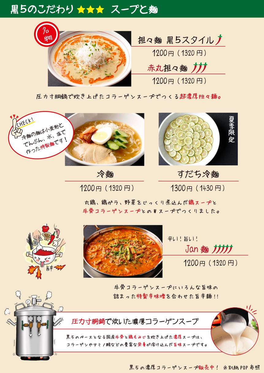 Wagyu Yakiniku KUROGO Ikebukuro-East menu 6
