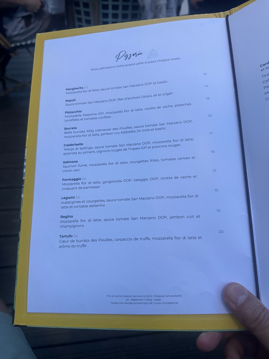 Café Cardito menu 3