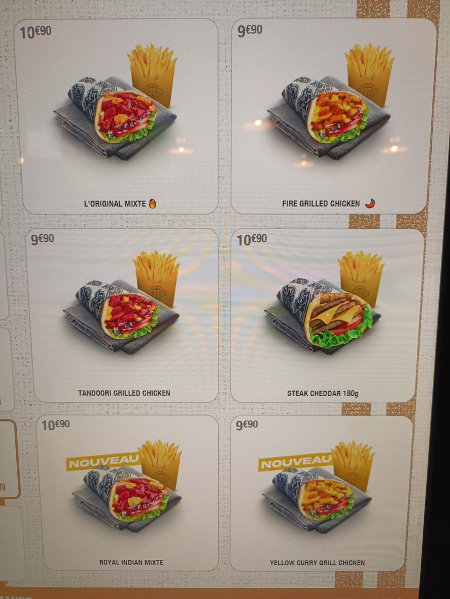 SPICE'N'GRILL menu 1