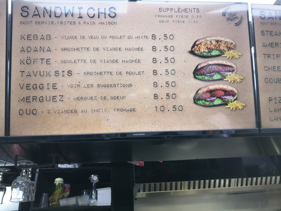 Restaurante Antalya | Kebab Turco menu 1