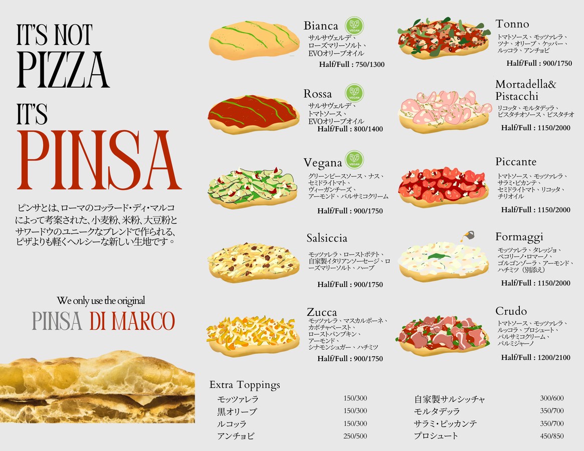Bontà Italia menu 2