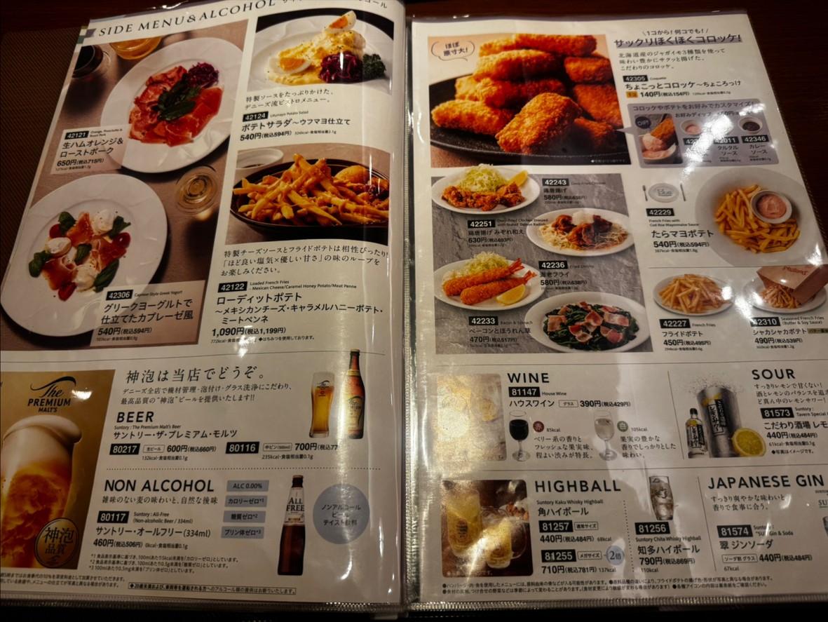 Denny's Kiyosumi menu 7
