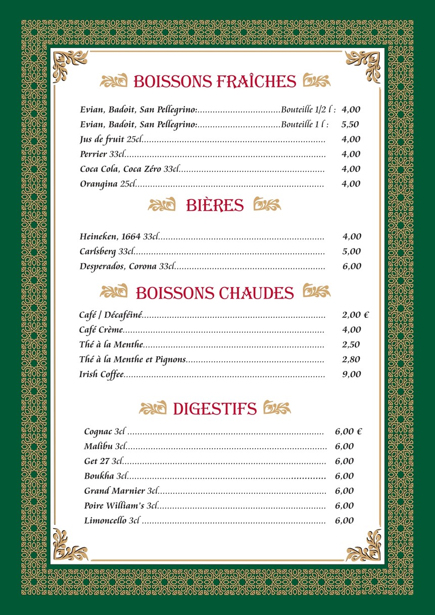 La Buena Estrella menu 6