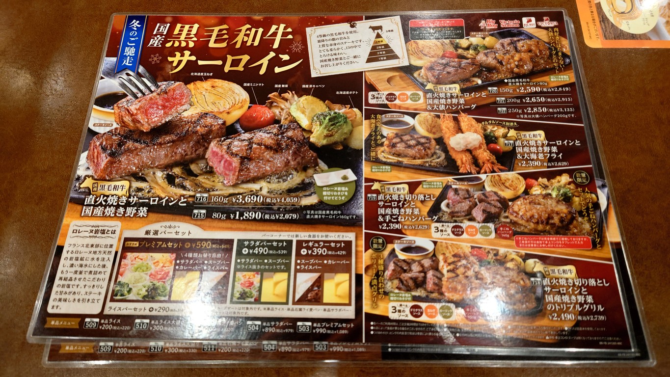 Big Boy menu 4