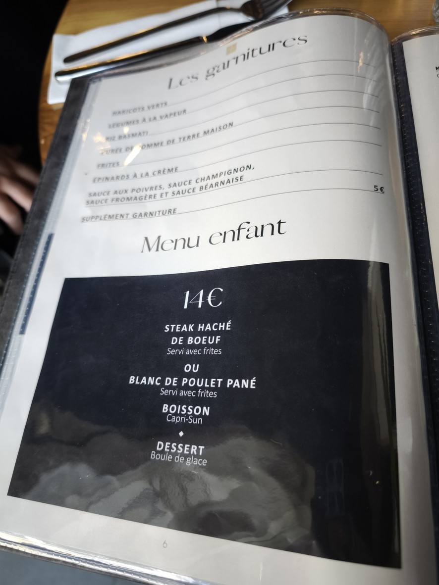 Mara Steakhouse menu 5