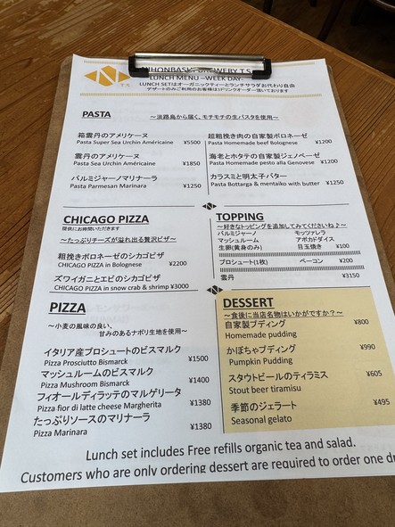 NIHONBASHI BREWERY. T.S