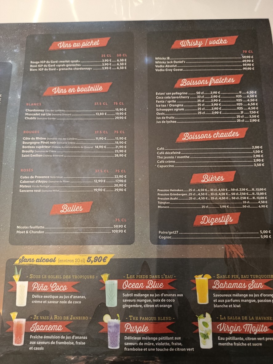 Wok Grill Bondy menu 2
