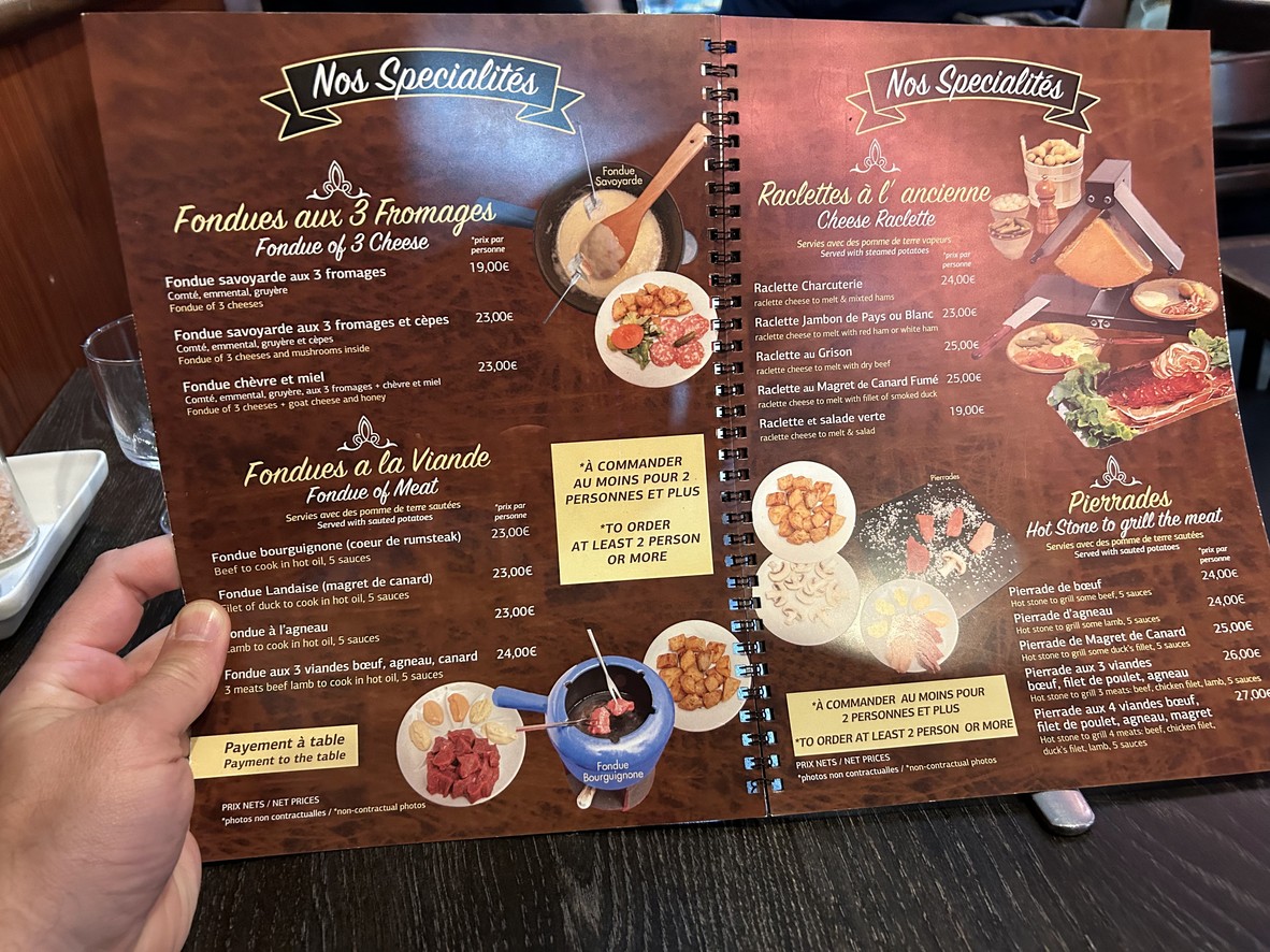 BISTROT 20 / LE VINGT menu 3