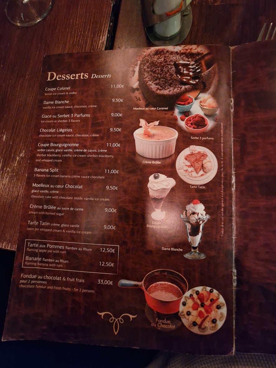 BISTROT 20 / LE VINGT menu 4