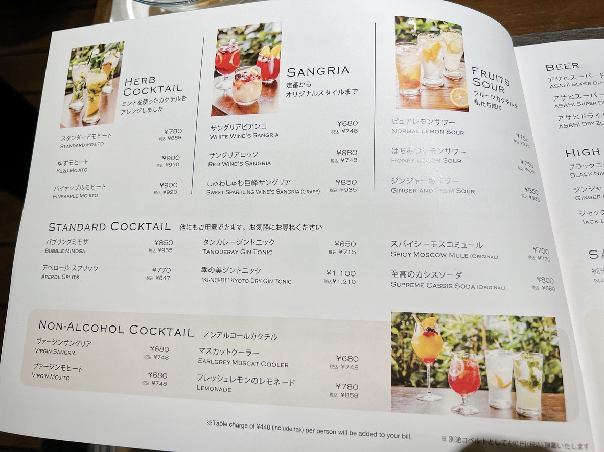 The Kitchen Salvatore Cuomo GINZA menu 4