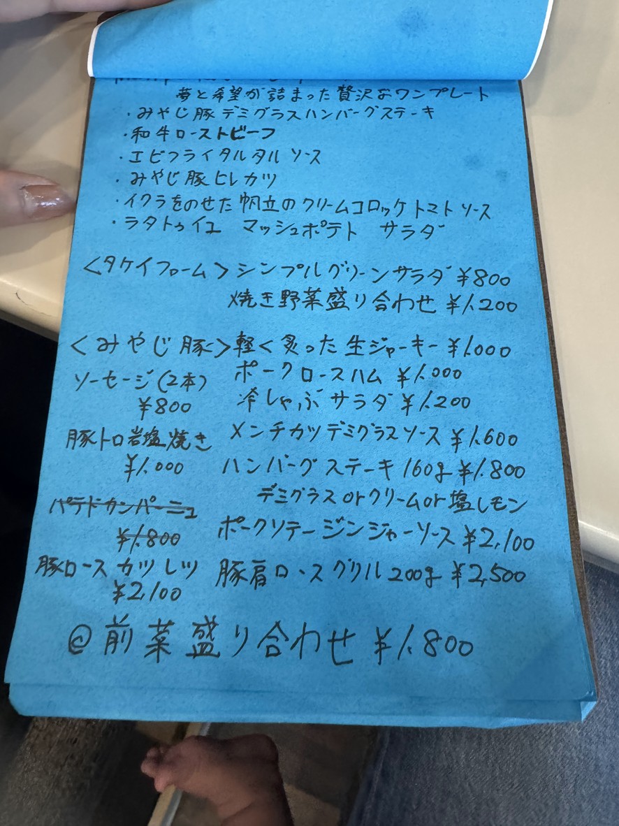 Toyomi Wine Shokudo menu 3