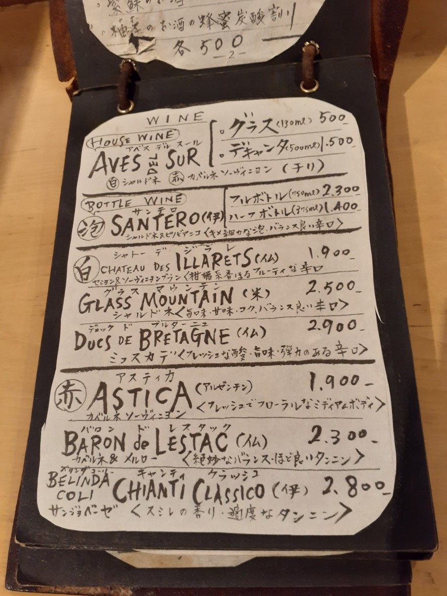 Uodana Kinari menu 3