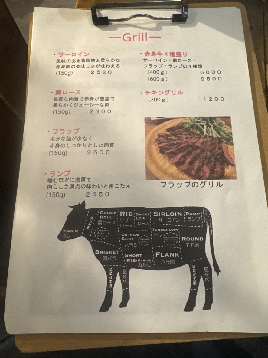 Restaurante de carne Gravy menu 4
