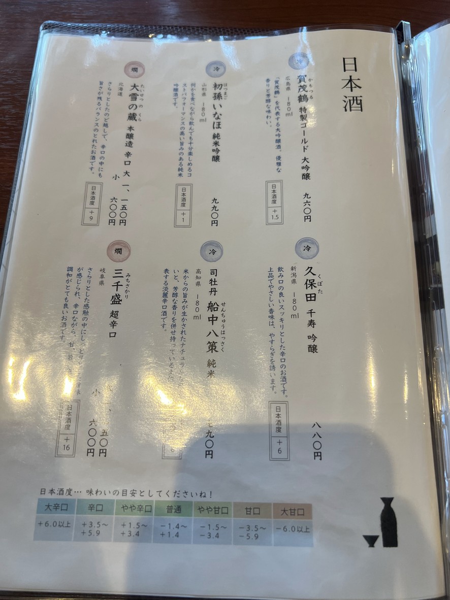 Daikokuya menu 6
