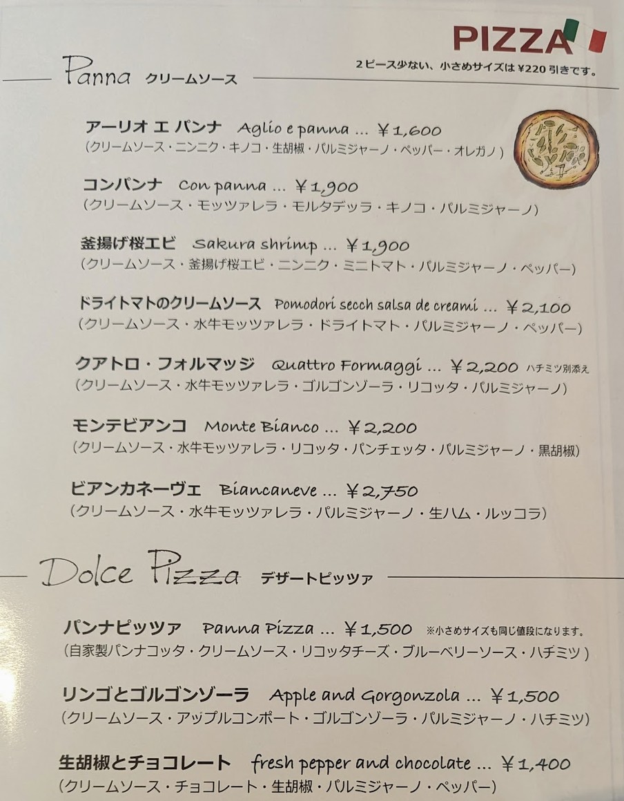 Pizzeria ALLORO menu 6