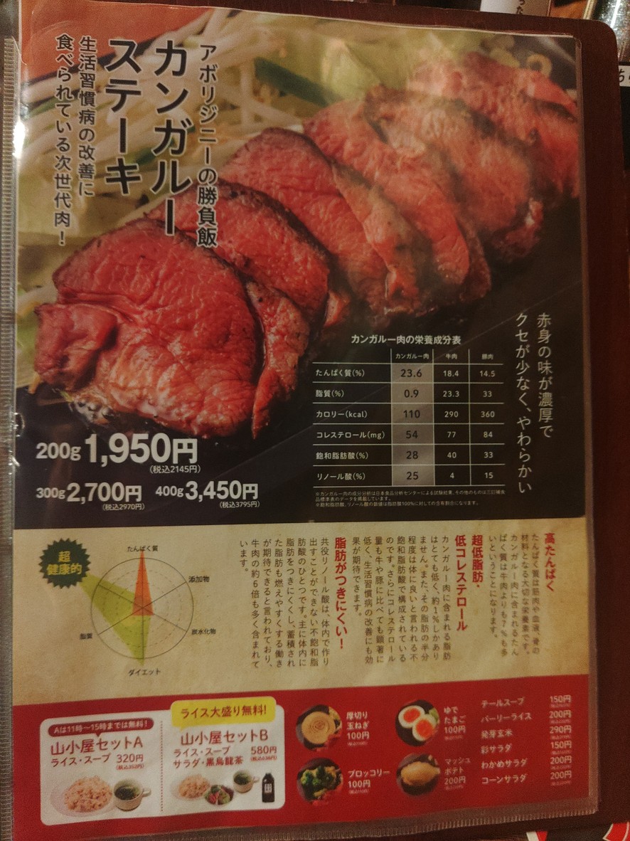 Steak Lodge Ikebukuro menu 3