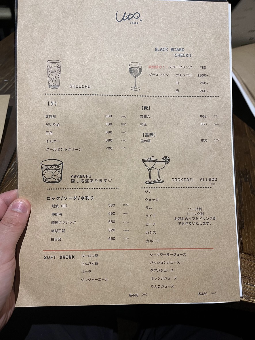 uto Sancha Sakaba menu 4