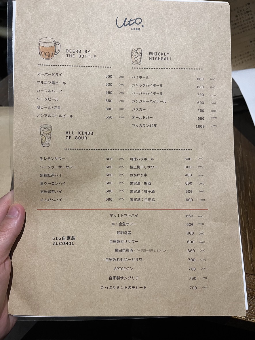 uto Sancha Sakaba menu 5