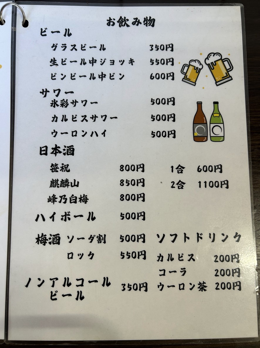 Gou no meshi menu 4