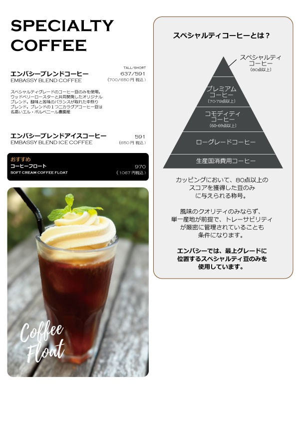 Embassy Cafe & Dining menu 5