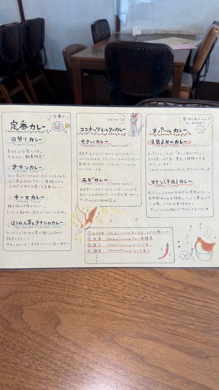 Putali Cafe menu 2