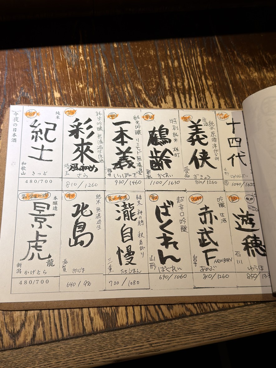 Nagomiya Ikebukuro menu 5