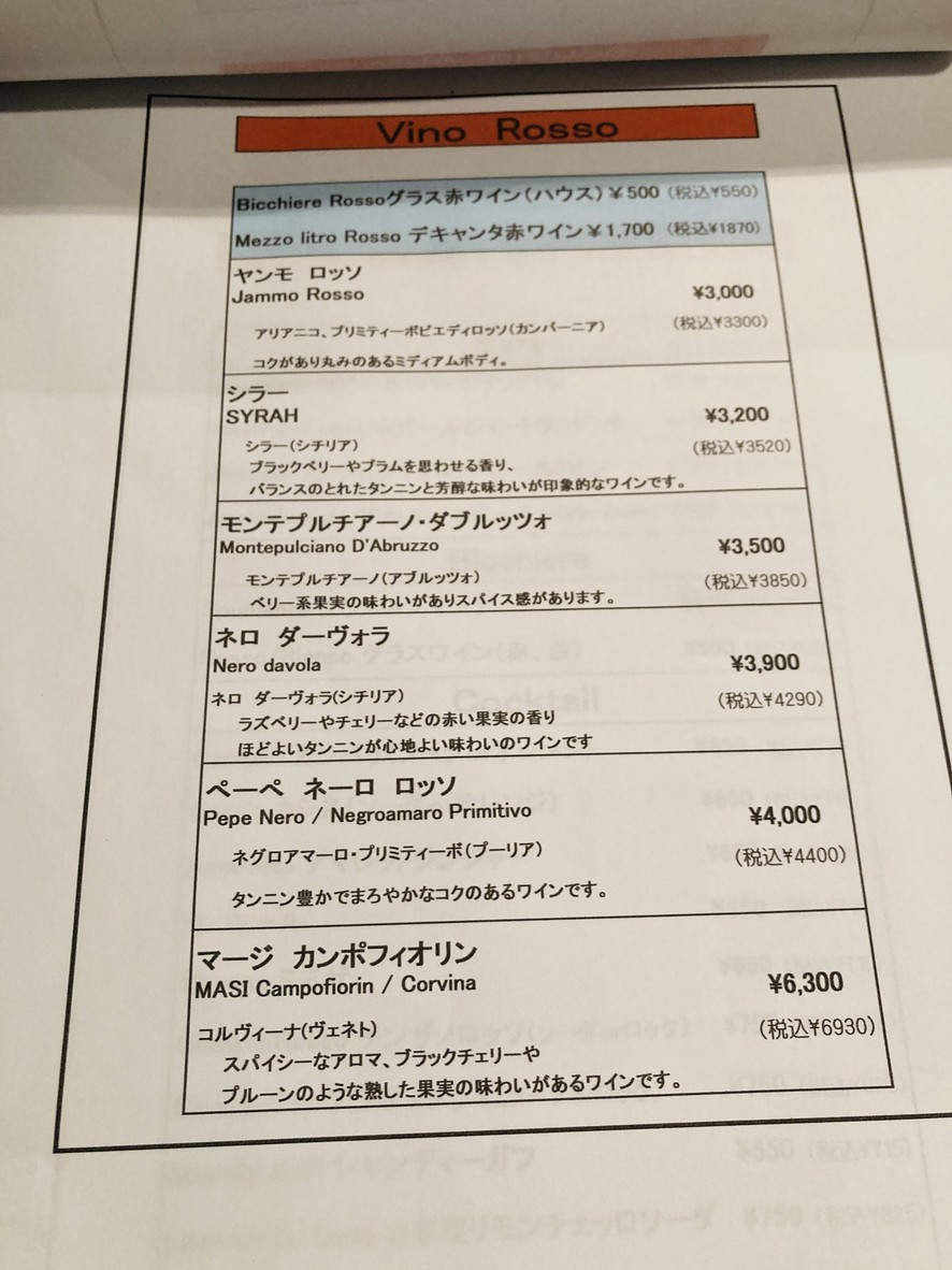 GINA menu 6
