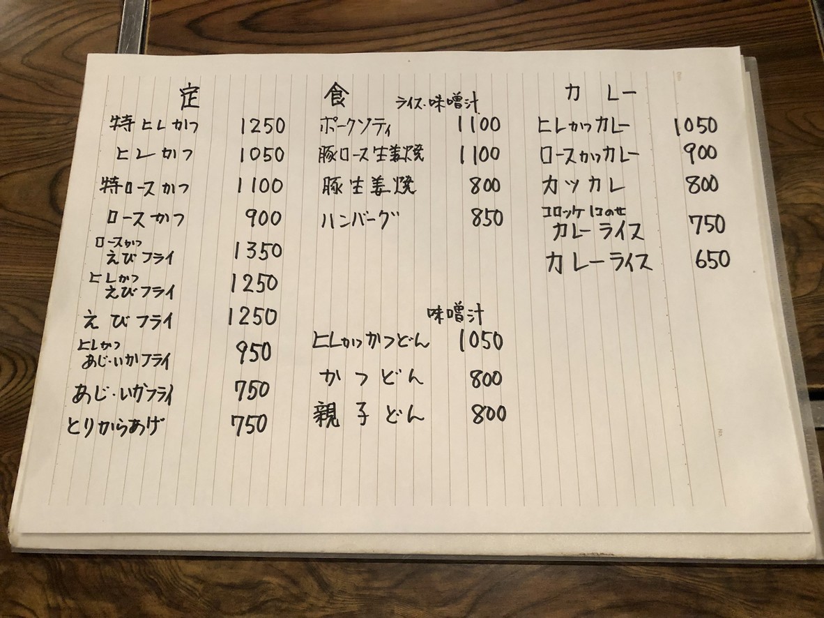 Terauchi menu 1