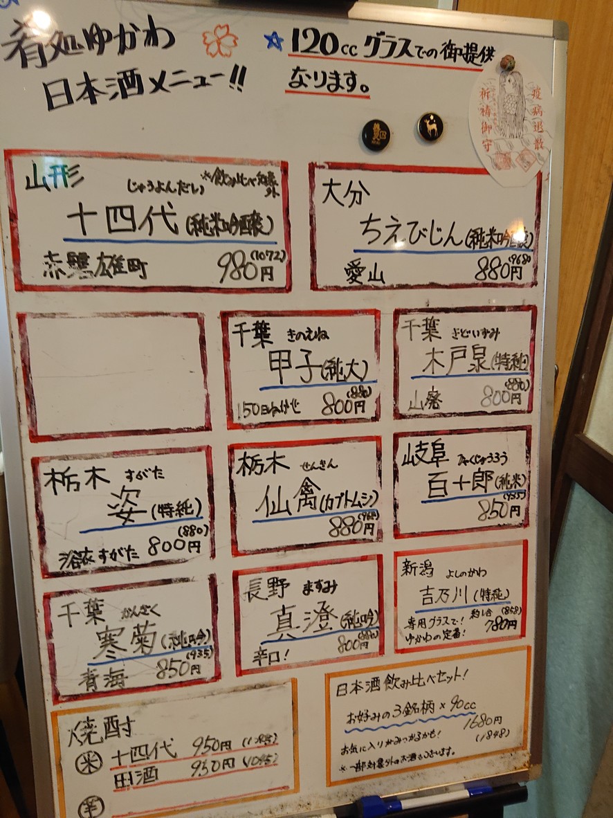 Yukawa menu 3