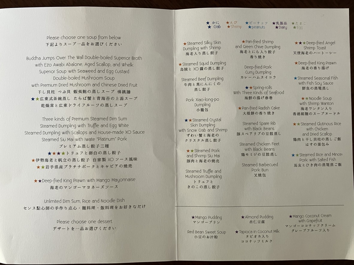 SENSE menu 6
