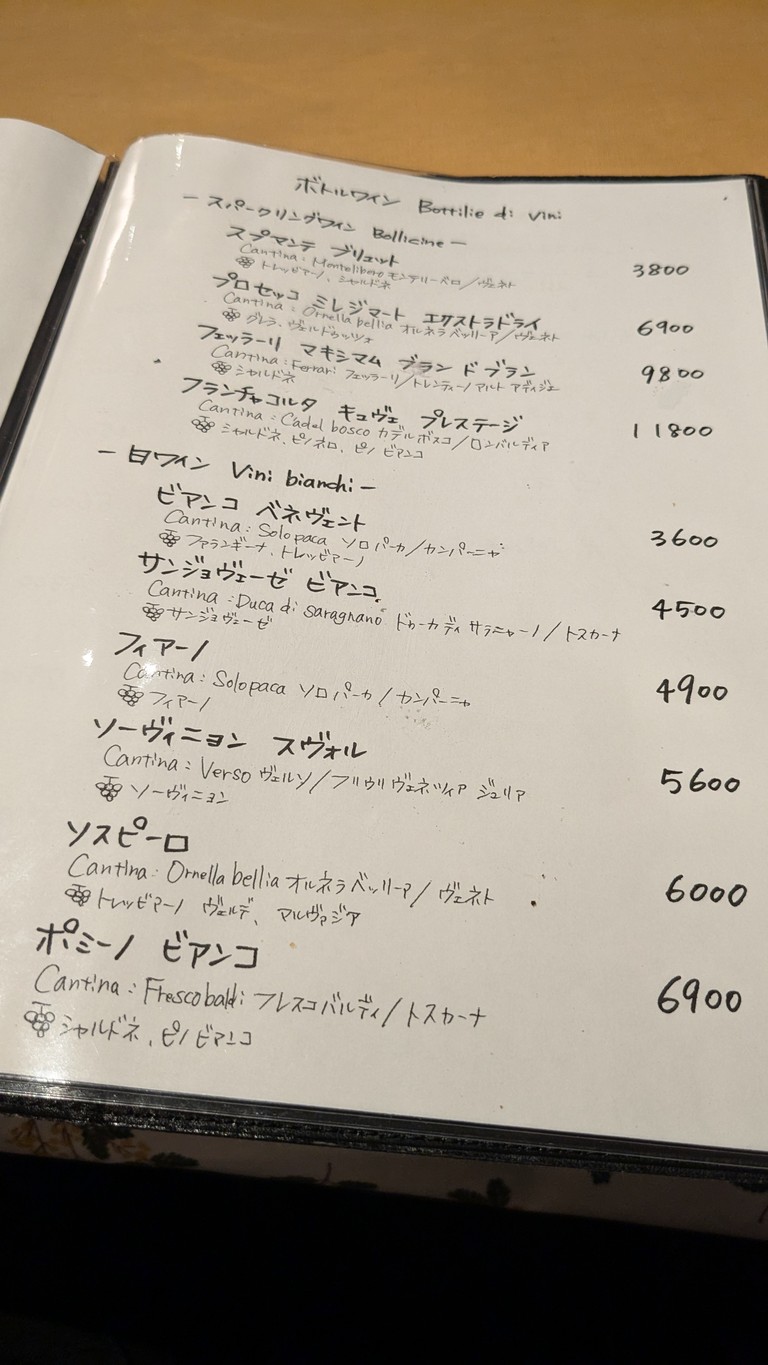 피체리아 타랄리 menu 5