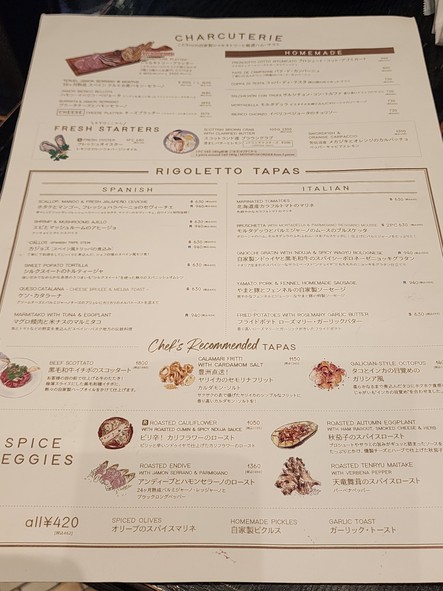RIGOLETTO spice market