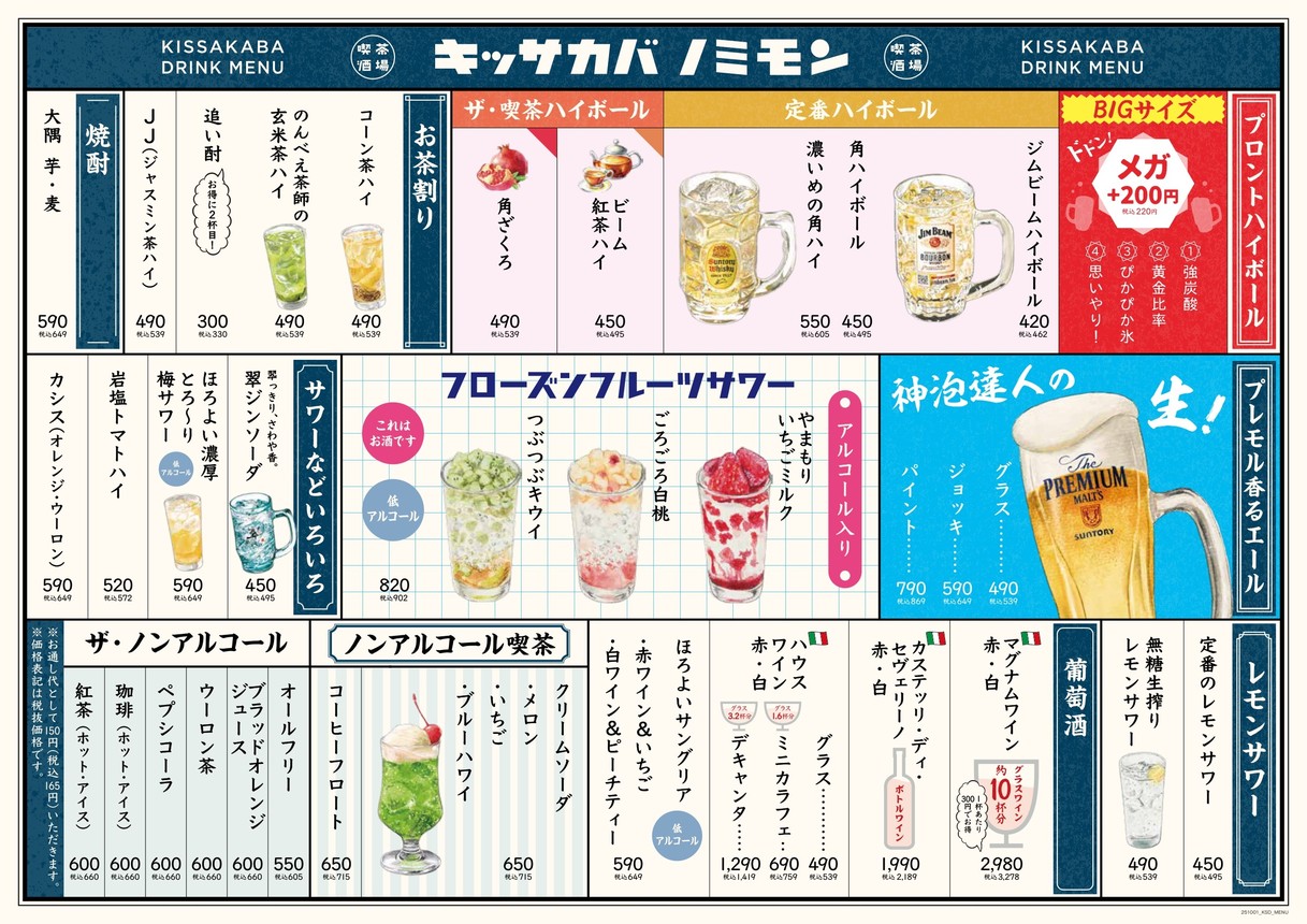 PRONTO - Beans Akabane menu 4