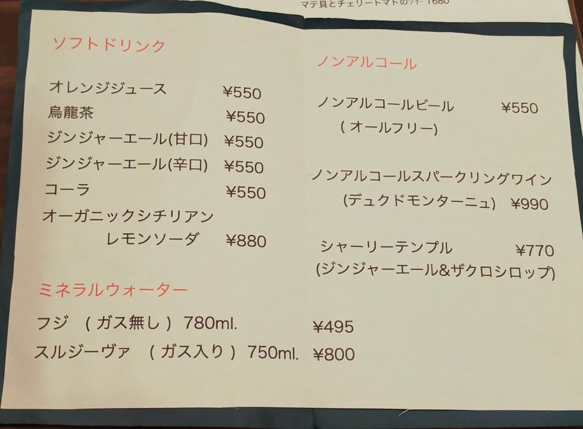 Sapposentu di Aki menu 4