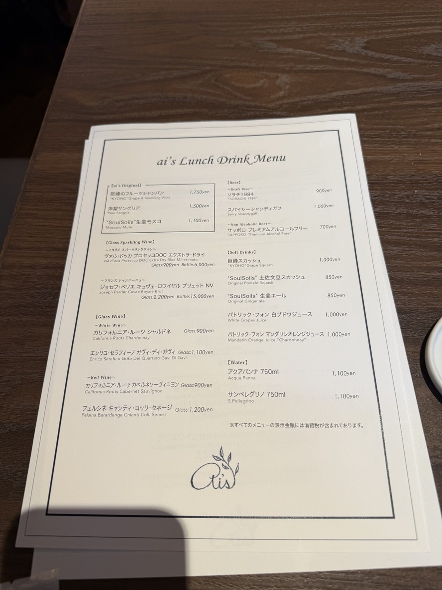 ai's menu 3