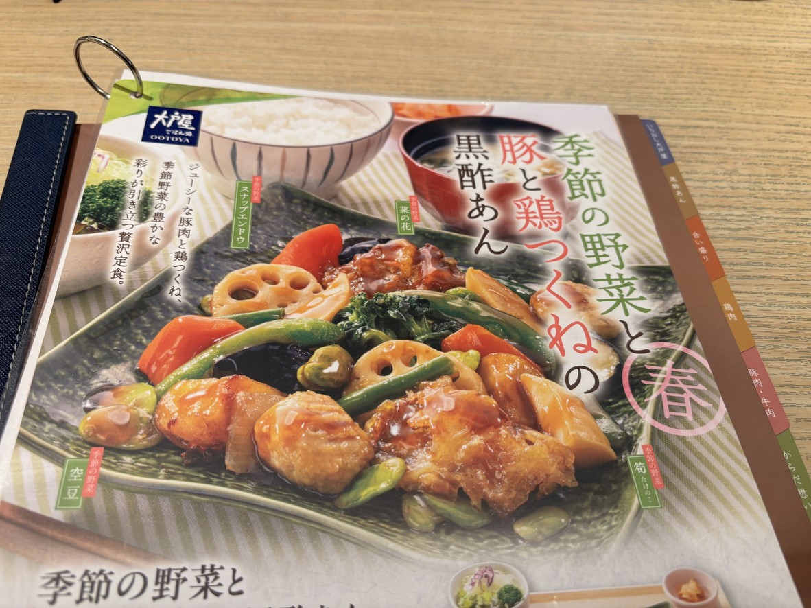 Ootoya menu 1