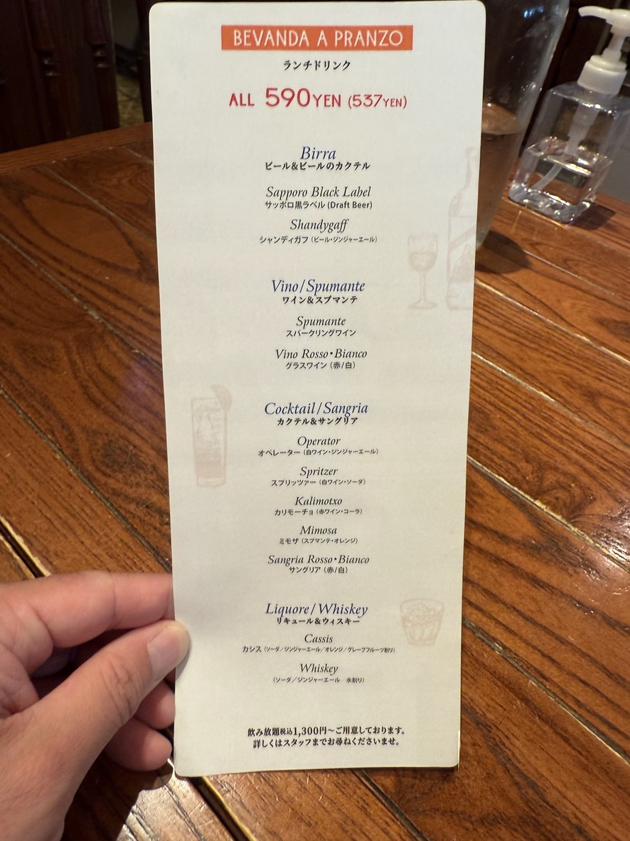 PAPPARE NAPOLI menu 6