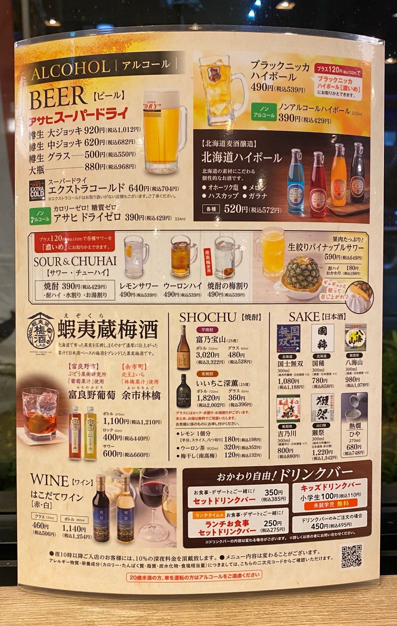 Tonden menu 7