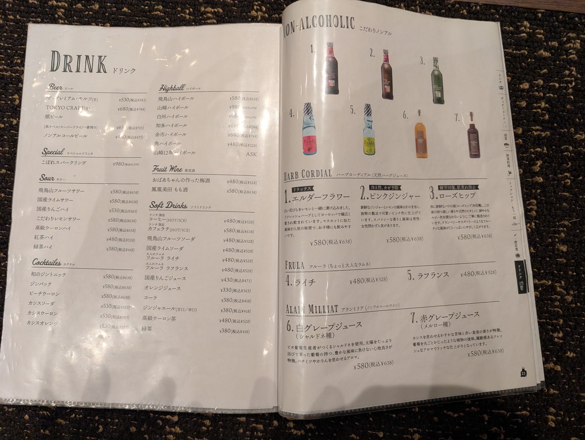 Apron Mark menu 7