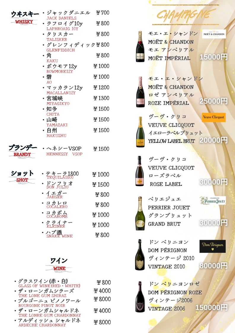 Gokuraku Shokudo (Gokuraku Restaurant) Yoyogi Uehara Branch menu 3