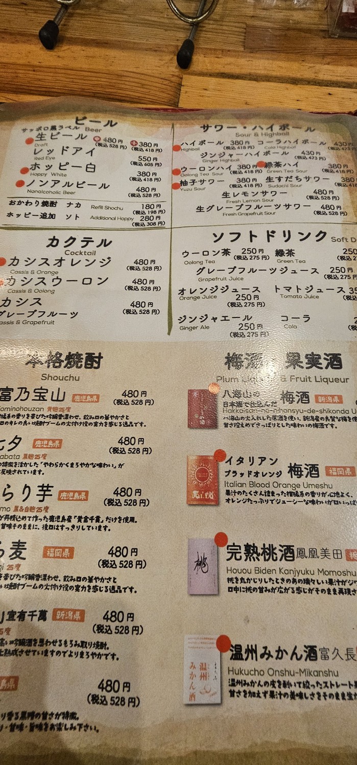 Uokushisakurasaku Mitaten menu 5