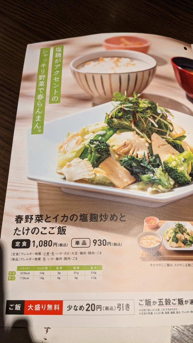 Ootoya menu 4