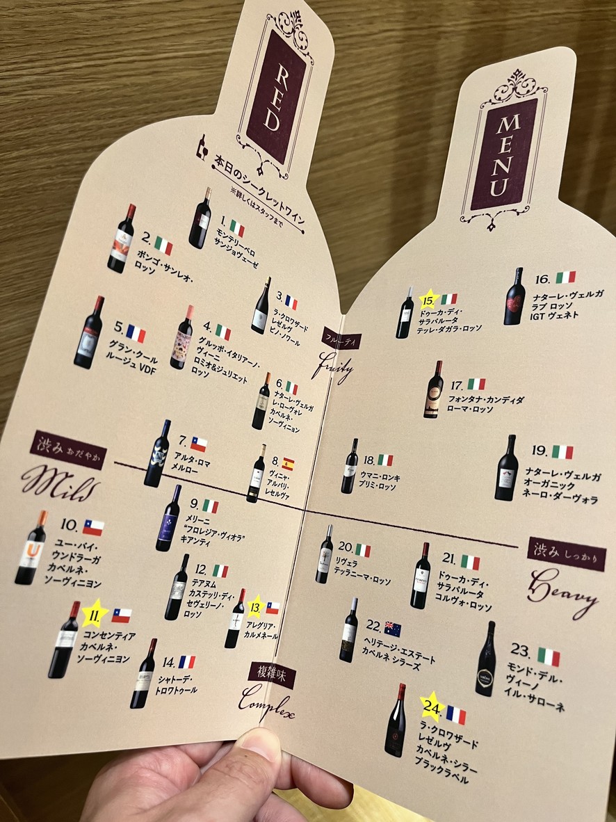 Cerdi menu 6