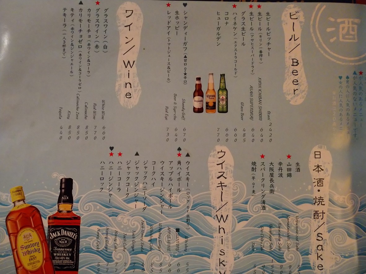 Monja Teppanyaki Nami (Standard) Ikebukuro East Exit menu 4