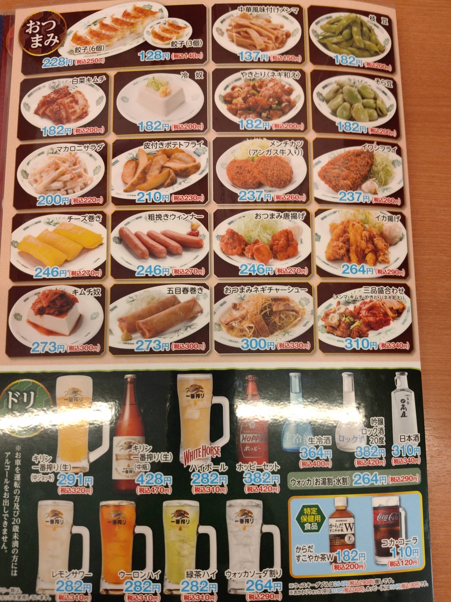 Hidakaya Nakai Station Restaurant menu 8