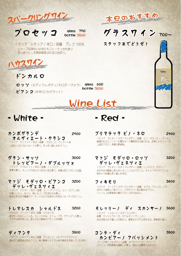 PIZZERIA CIRO Sakurashinmachi menu 8
