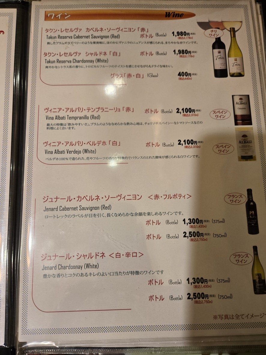 Panas menu 8