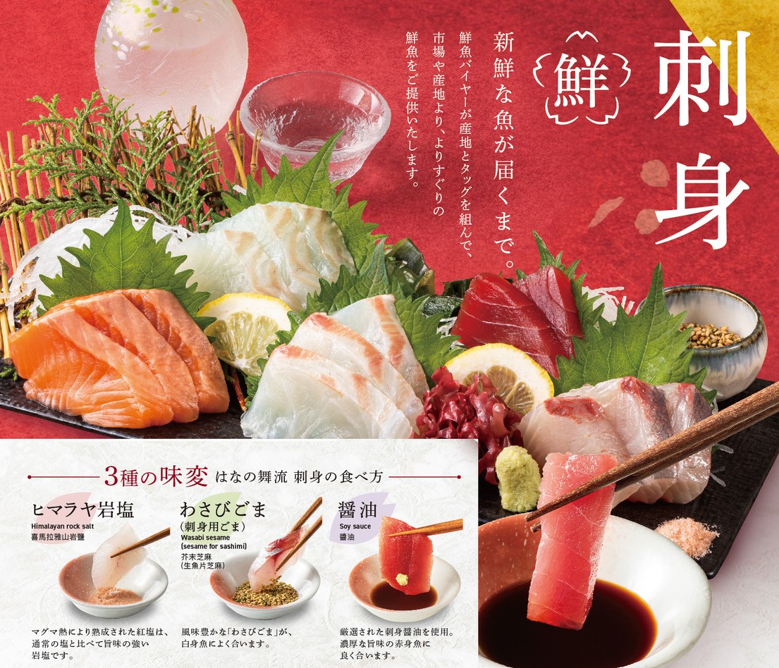 Hananomai menu 2