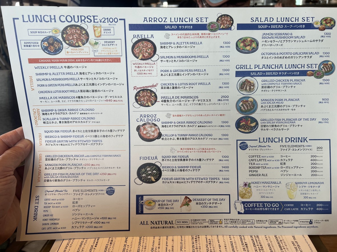 La Coquina cervecería menu 2